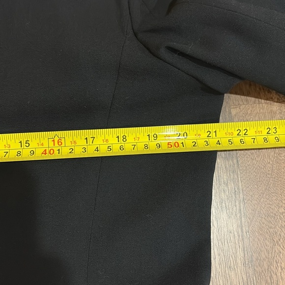 Lauren Ralph Lauren Black Velvet Colar Blazer. Size 16. Wool - Picture 11 of 12
